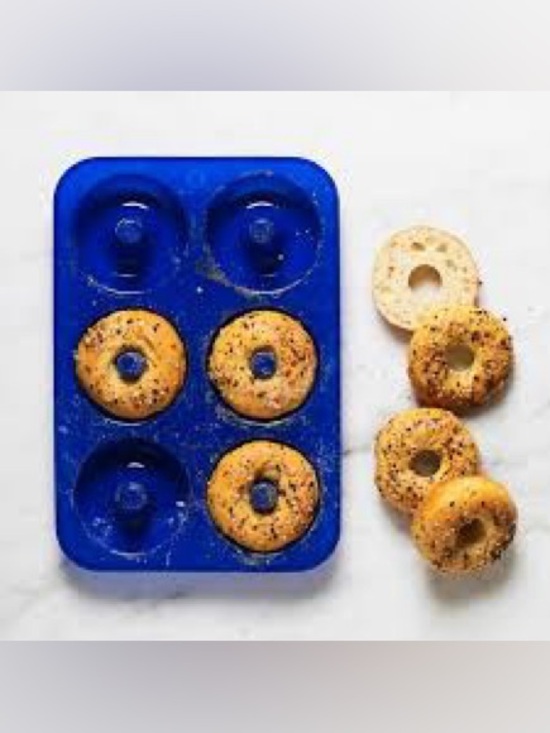 Weight Watchers Other - Weight Watchers Silicone Bagel Donut Baking Pan Blue NEW